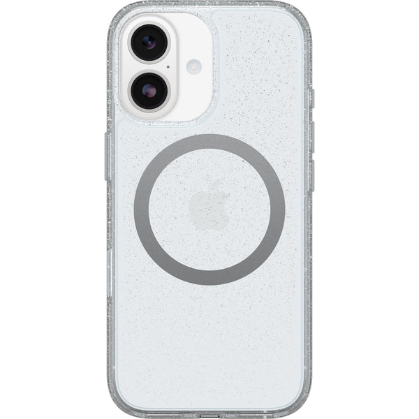 OtterBox Symmetry Clear MagSafe Apple iPhone 17 (6.3") Case Stardust 4.0 (Clear) - (77-98788),DROP+ 3X Military Standard,Raised Edges,7 Years Warranty