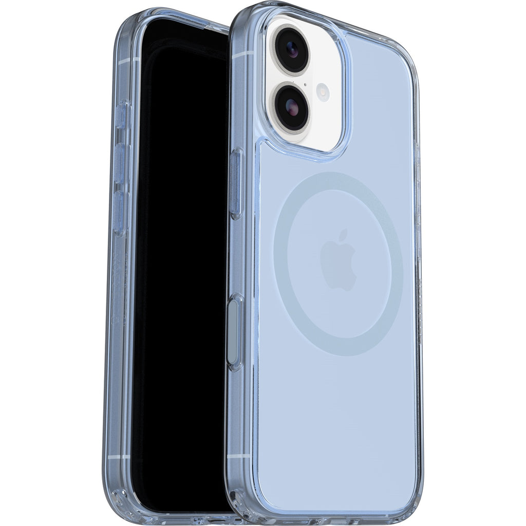 OtterBox Symmetry Clear MagSafe Apple iPhone 17 (6.3") Case Blue Bliss (Clear) - (77-98799), DROP+ 3X Military Standard, 7 Years Warranty - Image 1