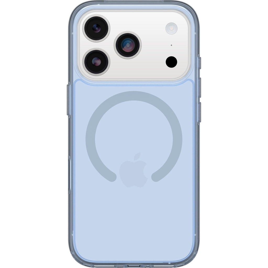 OtterBox Symmetry Clear MagSafe Apple iPhone 17 Pro (6.3") Case Blue Bliss (Clear) - (77-98849), DROP+ 3X Military Standard, 7 Years Warranty - Image 2