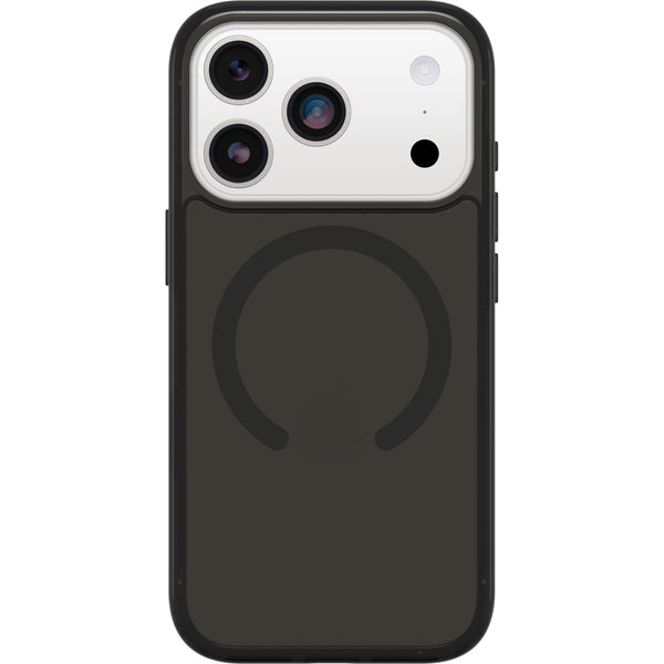 OtterBox Symmetry Clear MagSafe Apple iPhone 17 Pro (6.3") Black Mist (Clear/Black) - (77-98851), DROP+ 3X Military Standard, 7 Years Warranty