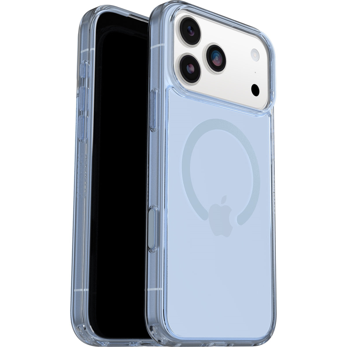 OtterBox Symmetry Clear MagSafe Apple iPhone 17 Pro Max (6.9") Blue Bliss (Clear) (77-98874), DROP+ 3X Military Standard,Raised Edges,7 Years Warranty - Image 1