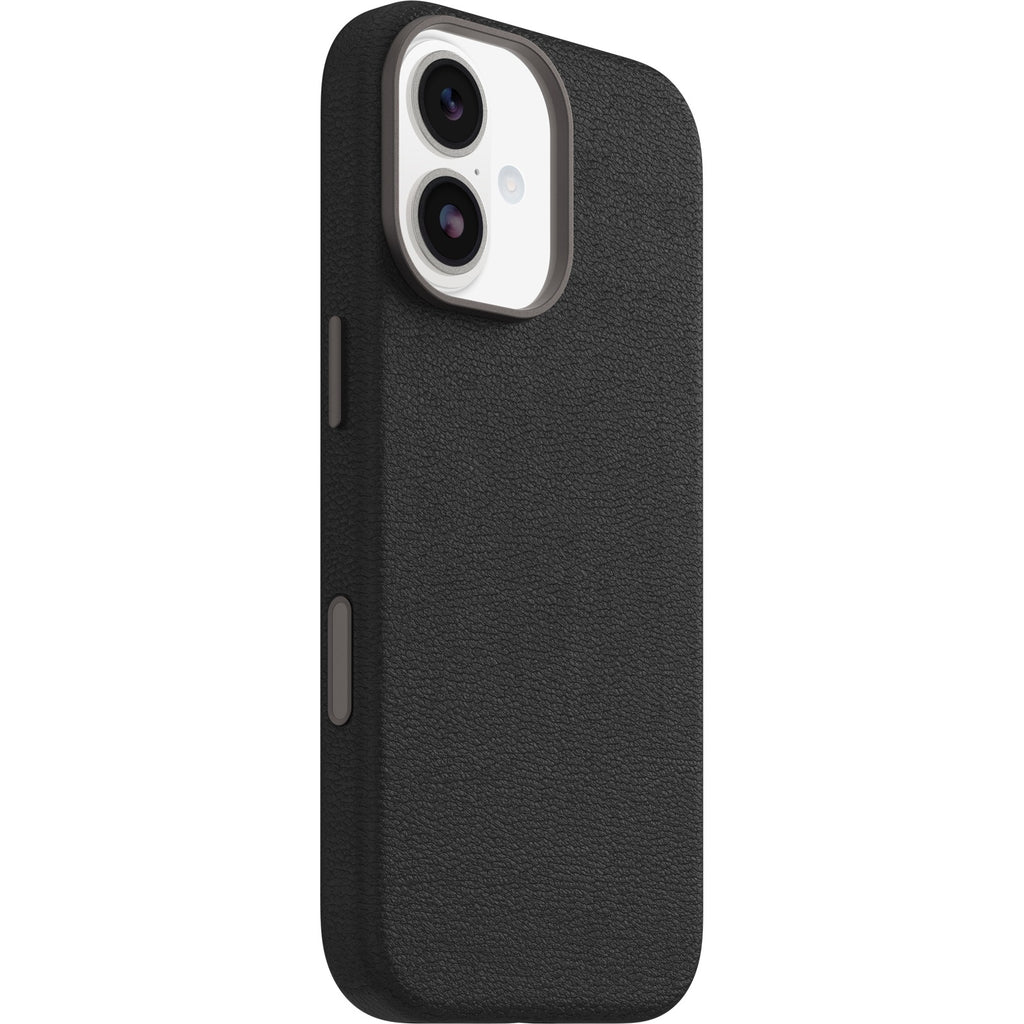 OtterBox Symmetry Cactus Leather MagSafe Apple iPhone 17 (6.3") Case Noir Ash (Black) - (77-99013), DROP+ 3X Military Standard, 7 Years Warranty - Image 3