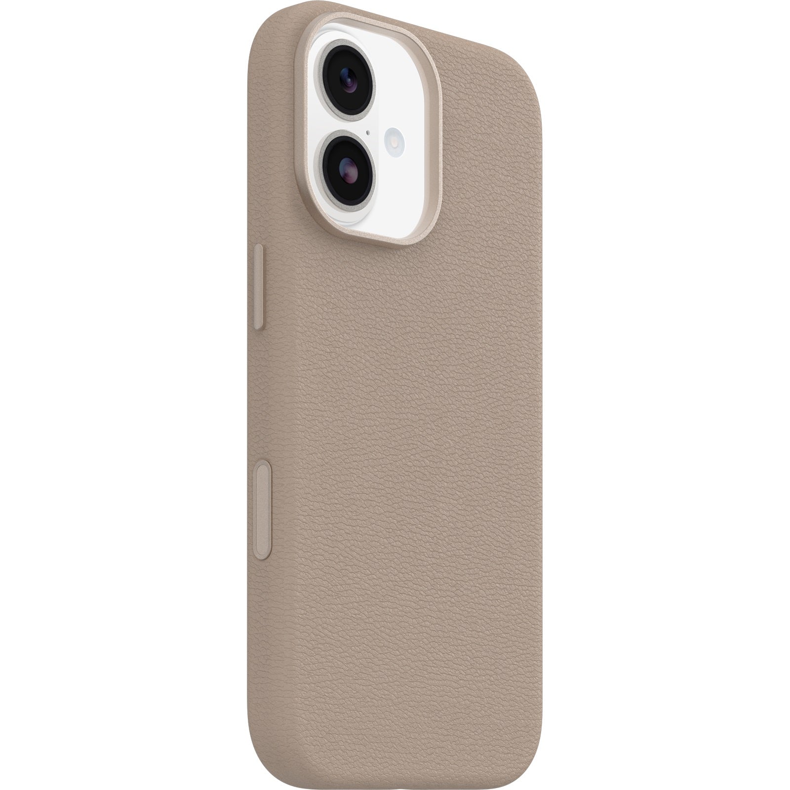 OtterBox Symmetry Cactus Leather MagSafe Apple iPhone 17 (6.3") Case Grey Comfort (Biege) - (77-99025), DROP+ 3X Military Standard, 7 Years Warranty - Image 3