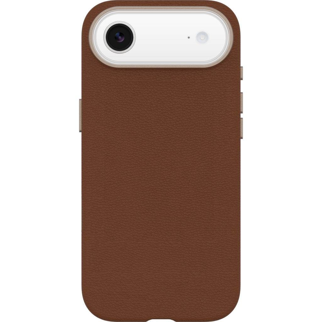 OtterBox Symmetry Cactus Leather MagSafe Apple iPhone Air (6.5") Case Desert Saddle (Brown)- (77-99033),DROP+ 3X Military Standard,7 Years Warranty - Image 2