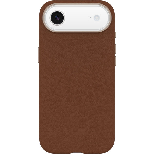 OtterBox Symmetry Cactus Leather MagSafe Apple iPhone Air (6.5") Case Desert Saddle (Brown)- (77-99033),DROP+ 3X Military Standard,7 Years Warranty