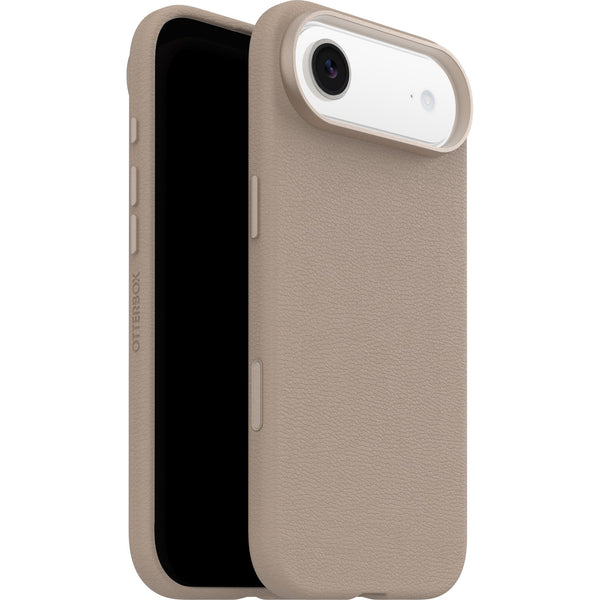 OtterBox Symmetry Cactus Leather MagSafe Apple iPhone Air (6.5") Case Grey Comfort (Biege) - (77-99041),DROP+ 3X Military Standard,7 Years Warranty