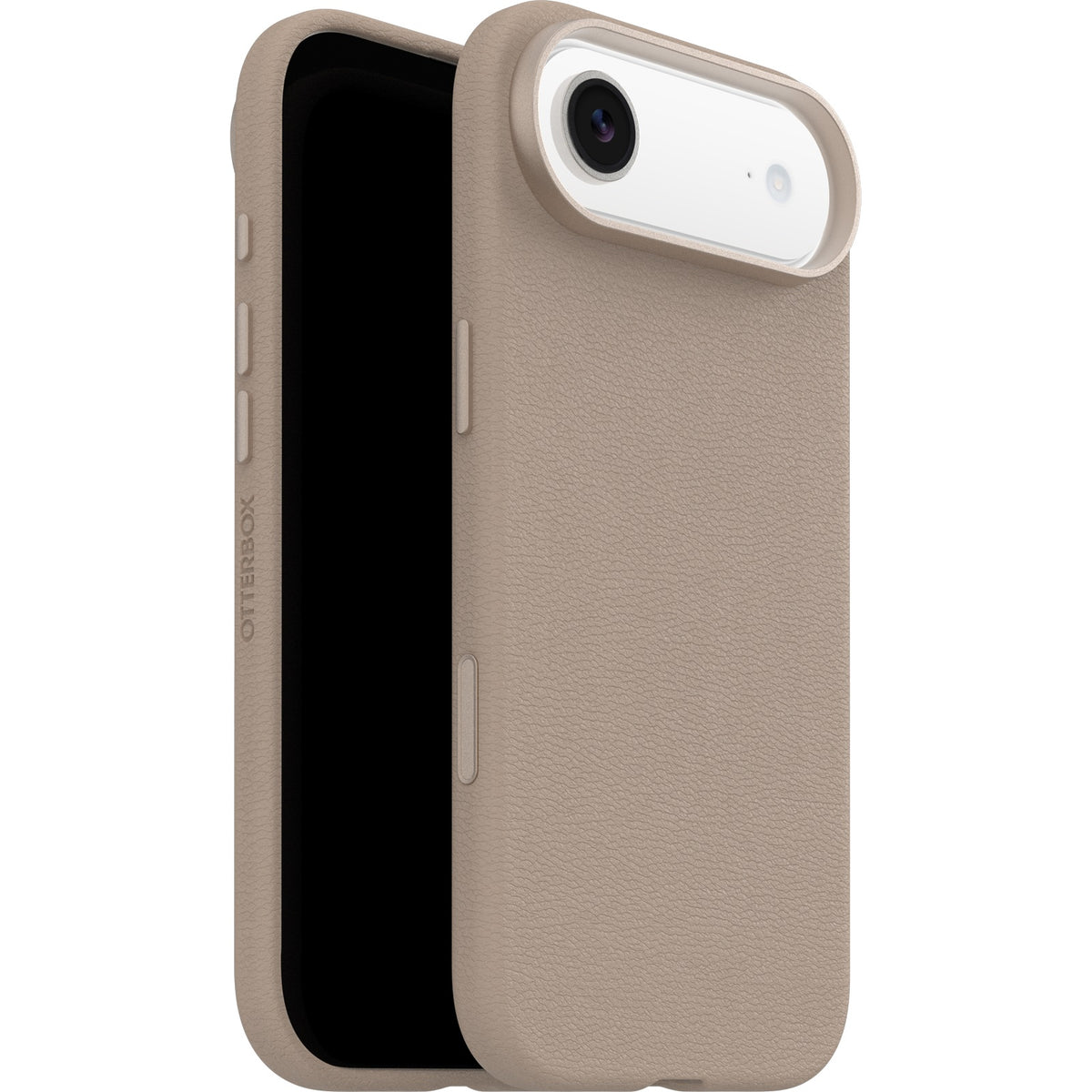 OtterBox Symmetry Cactus Leather MagSafe Apple iPhone Air (6.5") Case Grey Comfort (Biege) - (77-99041),DROP+ 3X Military Standard,7 Years Warranty - Image 1