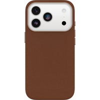 OtterBox Symmetry Cactus Leather MagSafe Apple iPhone 17 Pro (6.3") Desert Saddle (Brown) - (77-99049), DROP+ 3X Military Standard, 7 Years Warranty - Image 2