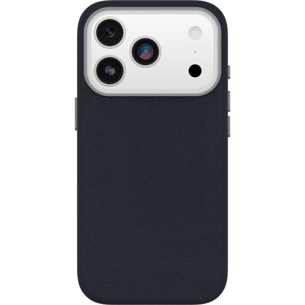 OtterBox Symmetry Cactus Leather MagSafe Apple iPhone 17 Pro (6.3") Case Blue Sentiment - (77-99053), DROP+ 3X Military Standard, 7 Years Warranty