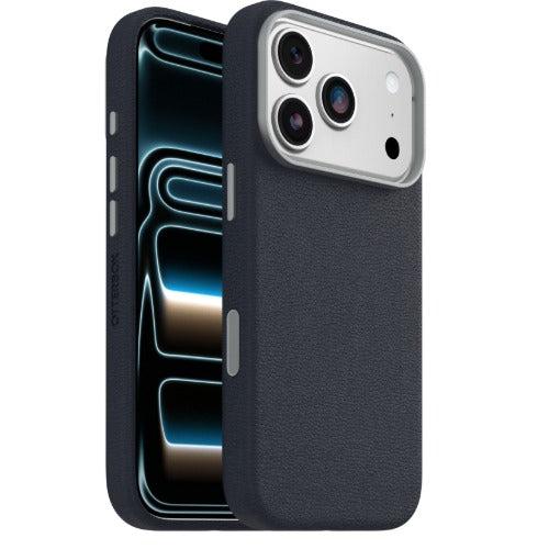 OtterBox Symmetry Cactus Leather MagSafe Apple iPhone 18 Pro / 17 Pro (6.3") Case Blue Sentiment - (77-99053), 7 Years Warranty - Image 5