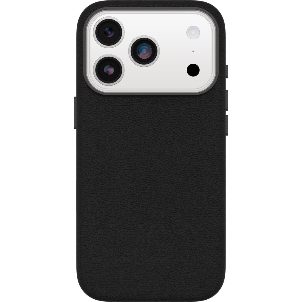 OtterBox Symmetry Cactus Leather MagSafe Apple iPhone 17 Pro Max (6.9") Noir Ash (Black) - (77-99061), DROP+ 3X Military Standard, 7 Years Warranty - Image 2