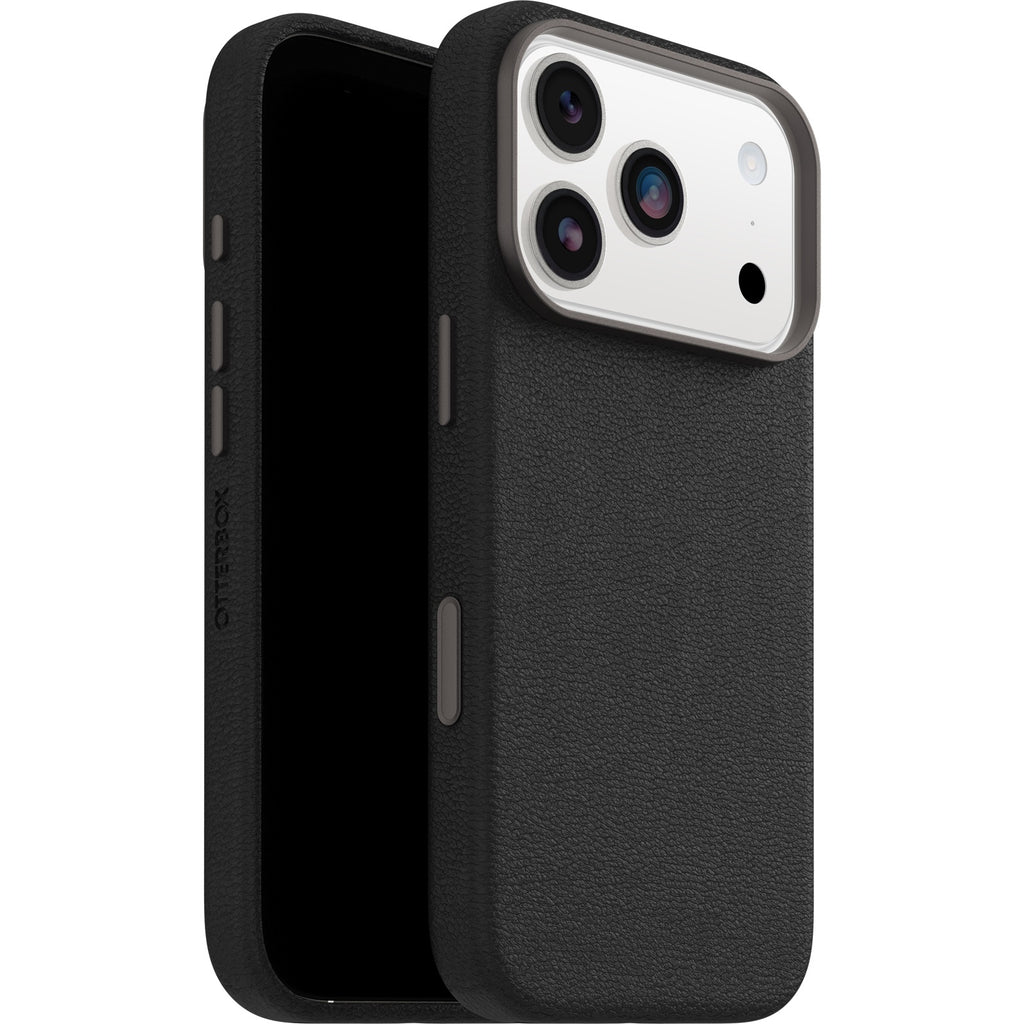 OtterBox Symmetry Cactus Leather MagSafe Apple New iPhone Pro 2026  / iPhone 17 Pro Max (6.9") Noir Ash (Black) - (77-99061), 7 Years Warranty - Image 5