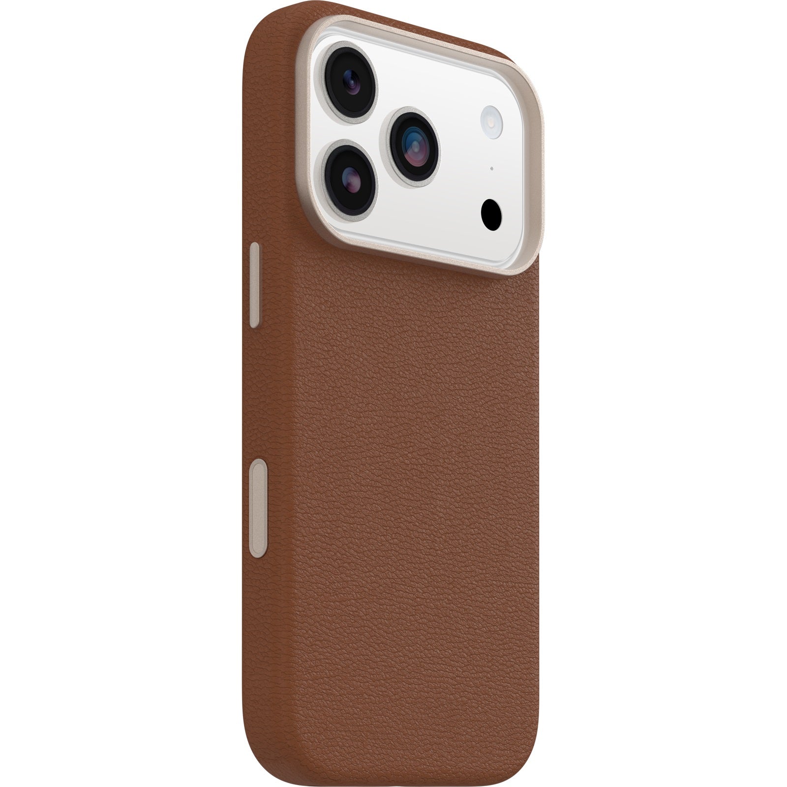 OtterBox Symmetry Cactus Leather MagSafe Apple iPhone 17 Pro Max (6.9") Desert Saddle (Brown) - (77-99065),DROP+ 3X Military Standard,7 Years Warranty - Image 3