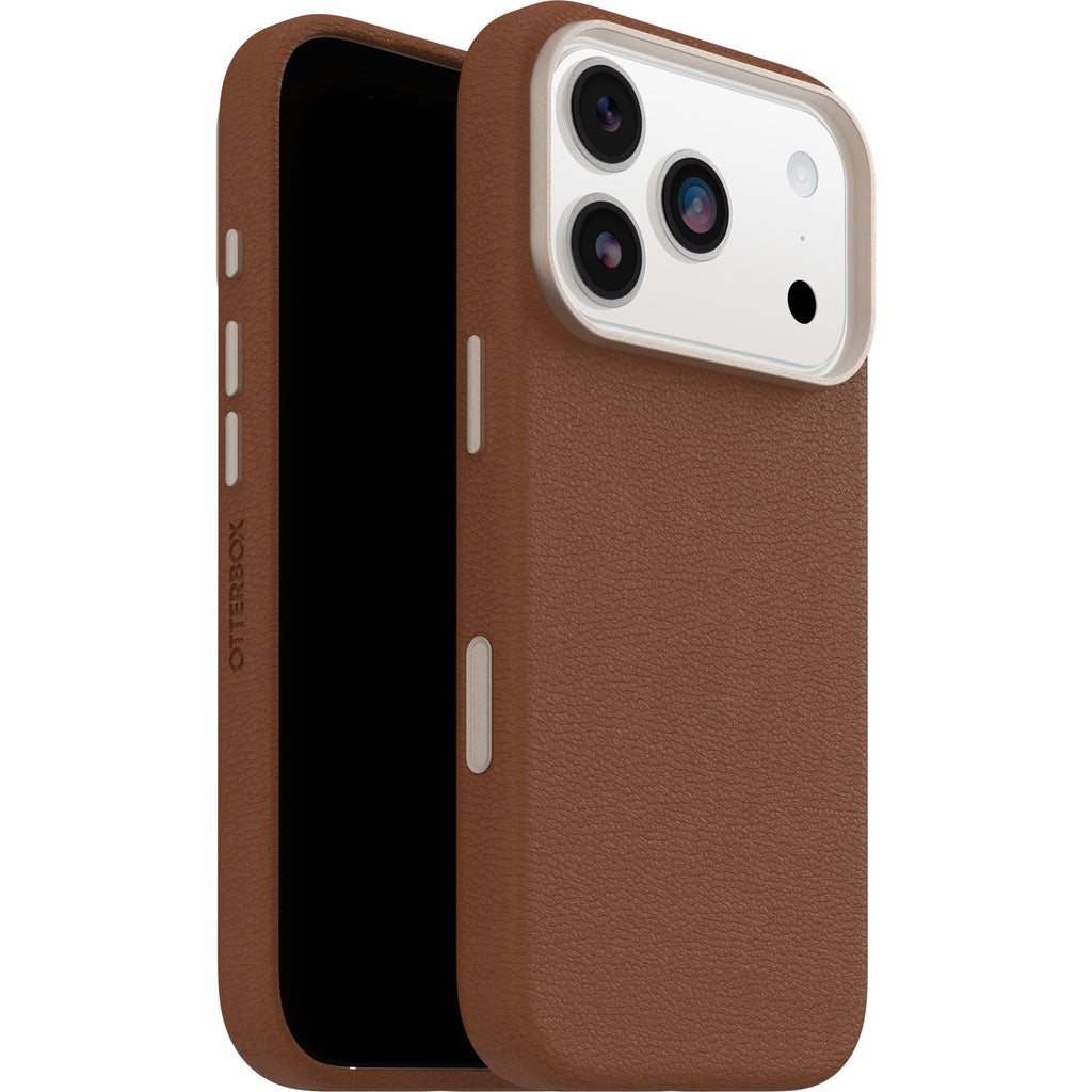 OtterBox Symmetry Cactus Leather MagSafe Apple New iPhone Pro 2026  /  iPhone 17 Pro Max (6.9") Desert Saddle (Brown) - (77-99065),7 Years Warranty - Image 5
