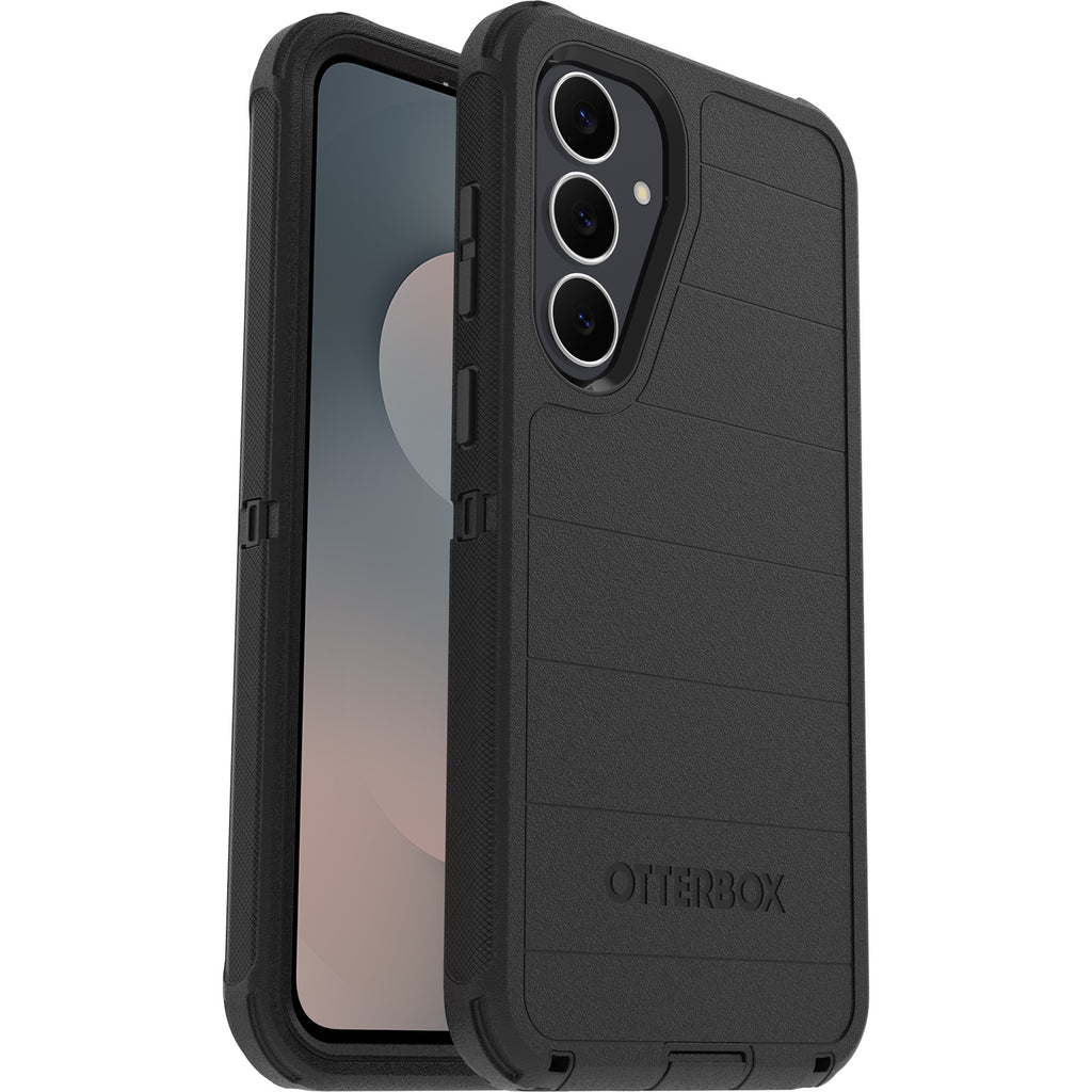 OtterBox Defender Pro Samsung Galaxy S25 FE 5G (6.7") Case Black -No Retail Packaging- (77-99250), DROP+ 7X Military Standard, 7 Years Warranty - Image 1