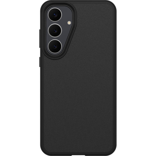 OtterBox React Samsung Galaxy S25 FE 5G (6.7") Case Black - (77-99261),Antimicrobial,DROP+ Military Standard,Raised Edges,7 Years Warranty