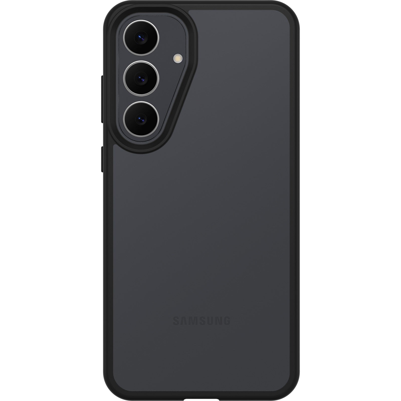 OtterBox React Samsung Galaxy S25 FE 5G (6.7") Case Black Crystal (Clear/Black) - (77-99264),Antimicrobial,DROP+ Military Standard,7 Years Warranty - Image 2