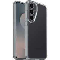 OtterBox React Samsung Galaxy S25 FE 5G (6.7") Case Clear - (77-99273),Antimicrobial,DROP+ Military Standard,Raised Edges,7 Years Warranty - Image 1