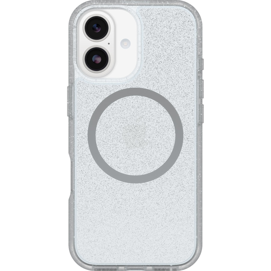 OtterBox React MagSafe Apple iPhone 17 (6.3") Case Stardust (Clear Glitter) - (77-99277),DROP+ Military Standard,Raised Edges,7 Years Warranty - Image 2