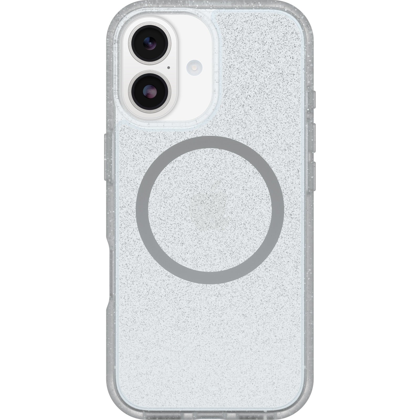 OtterBox React MagSafe Apple iPhone 17 (6.3") Case Stardust (Clear Glitter) - (77-99277),DROP+ Military Standard,Raised Edges,7 Years Warranty - Image 2