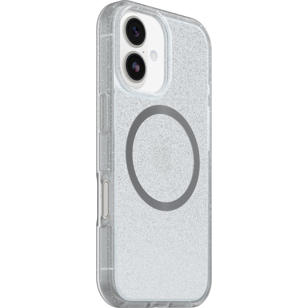 OtterBox React MagSafe Apple iPhone 17 (6.3") Case Stardust (Clear Glitter) - (77-99277),DROP+ Military Standard,Raised Edges,7 Years Warranty - Image 3
