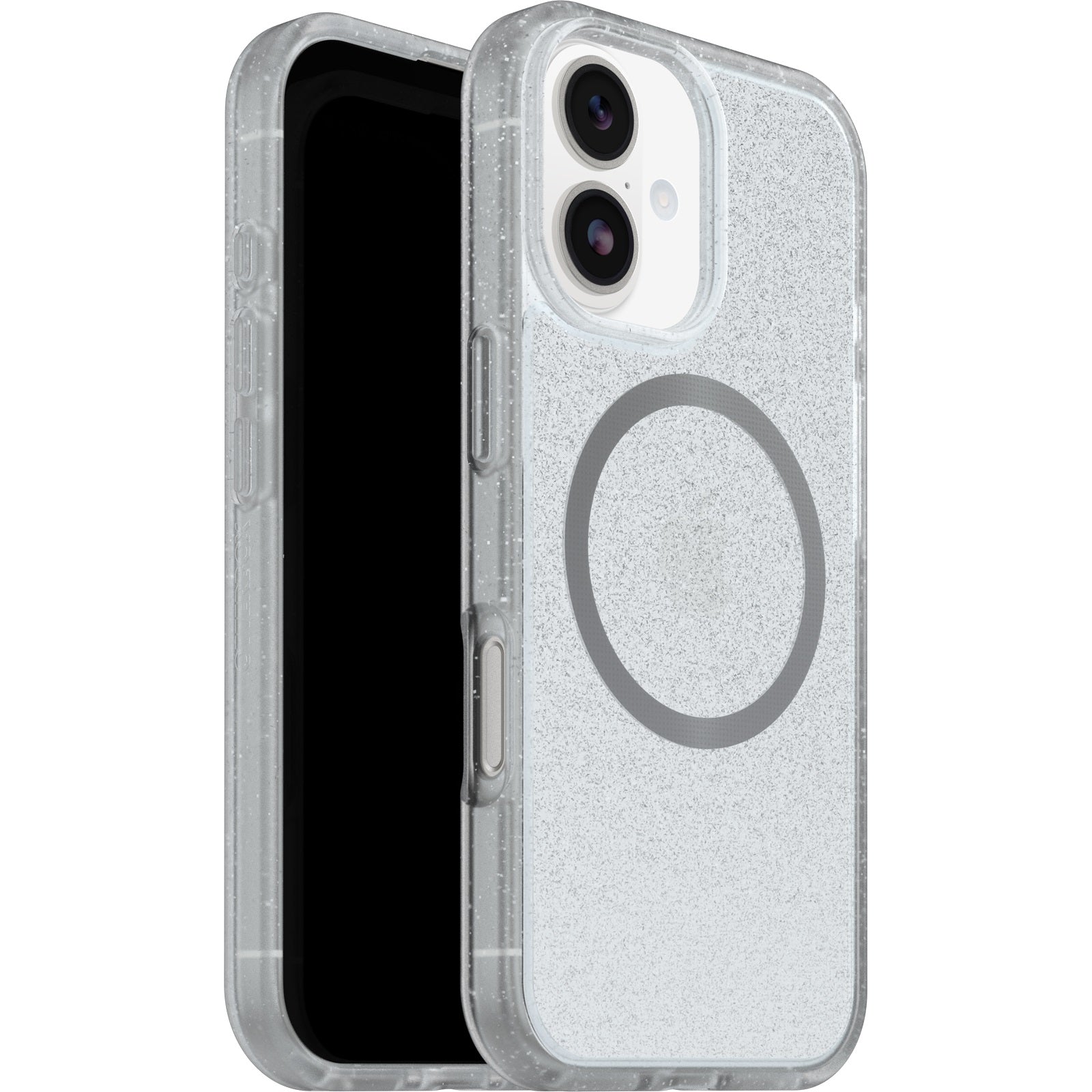 OtterBox React MagSafe Apple iPhone 17 (6.3") Case Stardust (Clear Glitter) - (77-99277),DROP+ Military Standard,Raised Edges,7 Years Warranty - Image 5