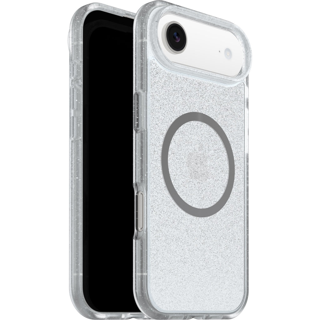 OtterBox React MagSafe Apple iPhone Air (6.5") Case Stardust (Clear Glitter) - (77-99279),DROP+ Military Standard,Raised Edges,7 Years Warranty - Image 1