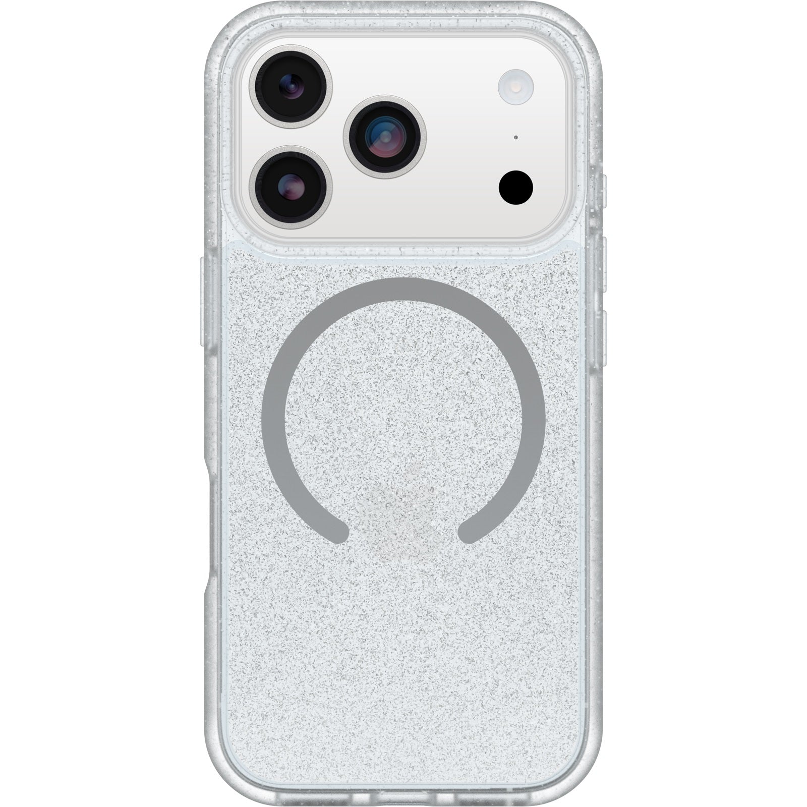 OtterBox React MagSafe Apple iPhone 17 Pro (6.3") Case Stardust (Clear Glitter) - (77-99281),DROP+ Military Standard,Raised Edges,7 Years Warranty - Image 2