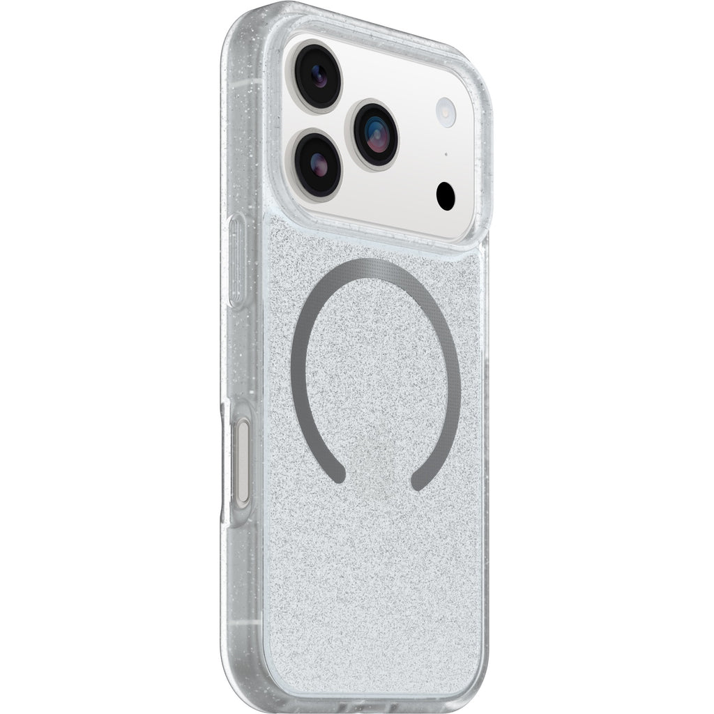 OtterBox React MagSafe Apple iPhone 17 Pro (6.3") Case Stardust (Clear Glitter) - (77-99281),DROP+ Military Standard,Raised Edges,7 Years Warranty - Image 3