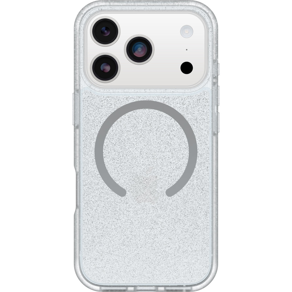 OtterBox React MagSafe Apple iPhone 17 Pro Max (6.9") Case Stardust (Clear Glitter) - (77-99283),DROP+ Military Standard,Raised Edges,7 Years Warranty - Image 2