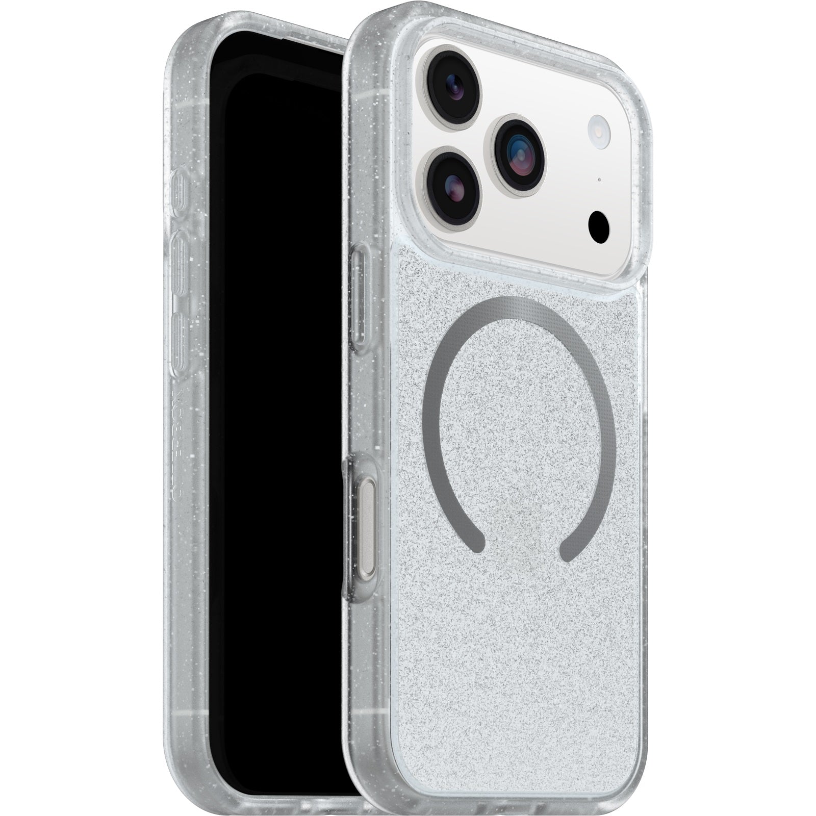 OtterBox React MagSafe Apple New iPhone Pro Max 2026 /  iPhone 17 Pro Max (6.9") Case Stardust (Clear Glitter) - (77-99283),Raised Edges,7 Years Warra - Image 1
