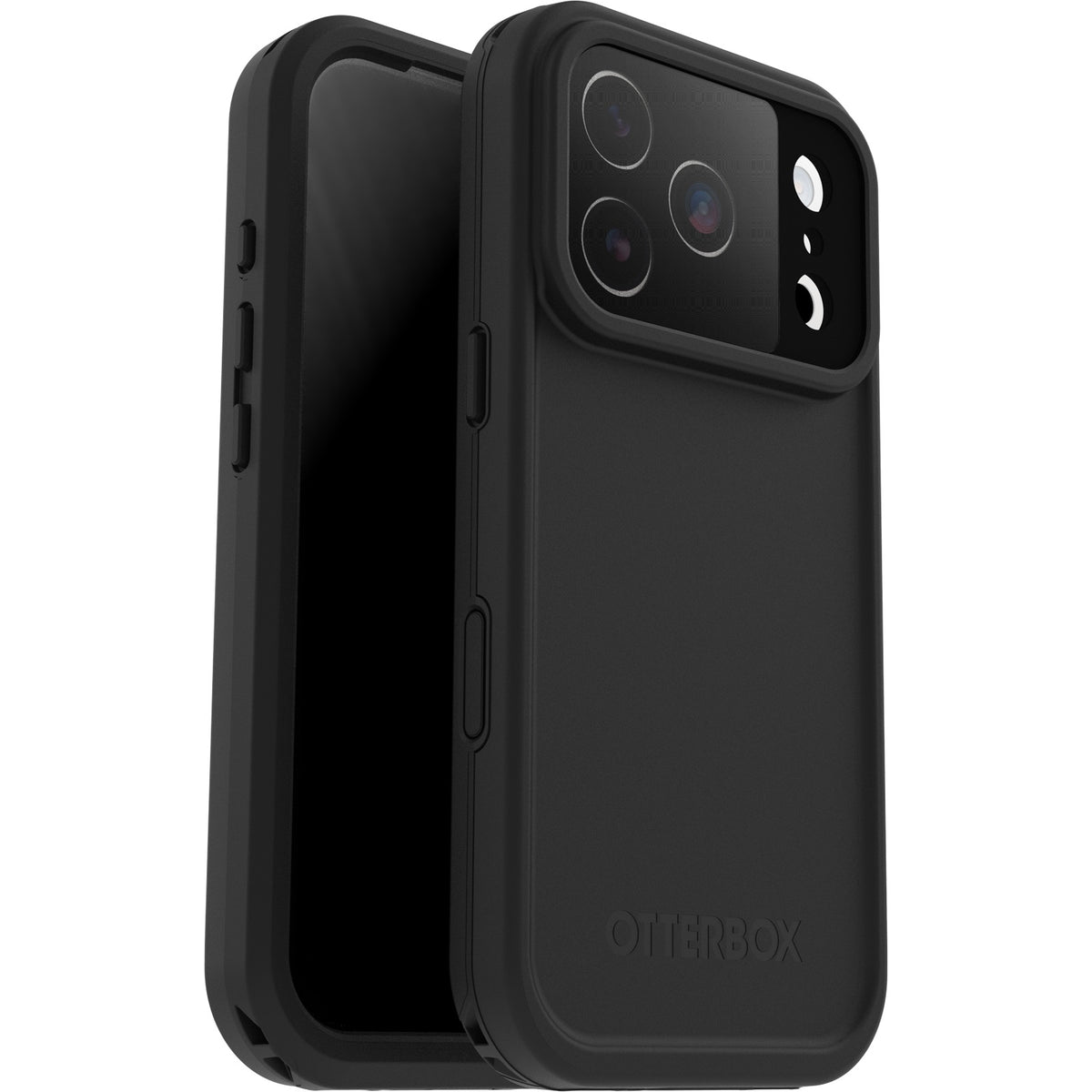 OtterBox Fre Magsafe Apple iPhone 17 Pro (6.3") Case Black - (77-99768), DROP+ 5X Military Standard, Camera Control, 7 Years Warranty - Image 1