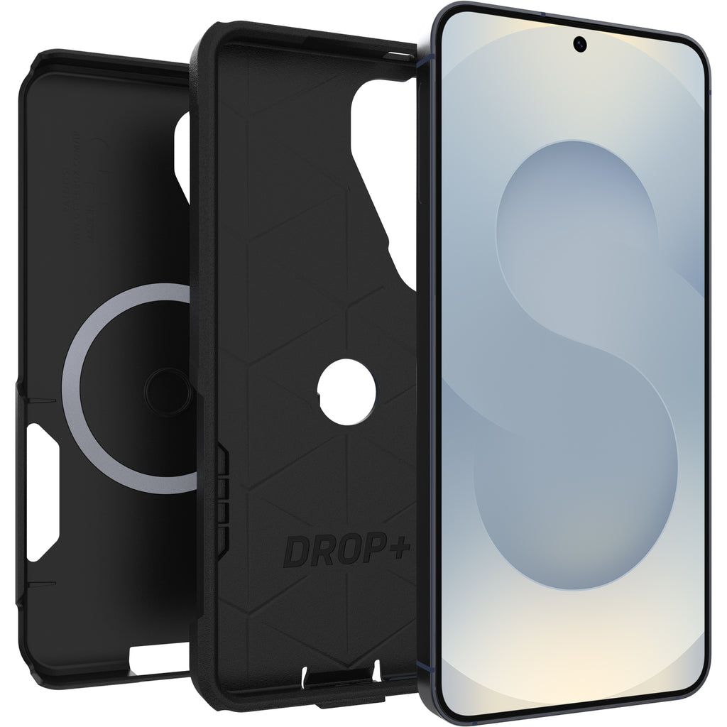 OtterBox Commuter Magnets Samsung Galaxy S26 5G (6.3") Case Black - (77-99815), DROP+ 3X Military Standard, Dual-Layer, 7 Years Warranty - Image 2
