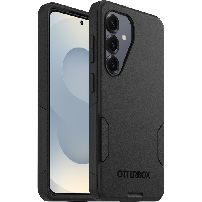 OtterBox Commuter Magnets Samsung Galaxy S26 5G (6.3") Case Black - (77-99815), DROP+ 3X Military Standard, Dual-Layer, 7 Years Warranty - Image 1