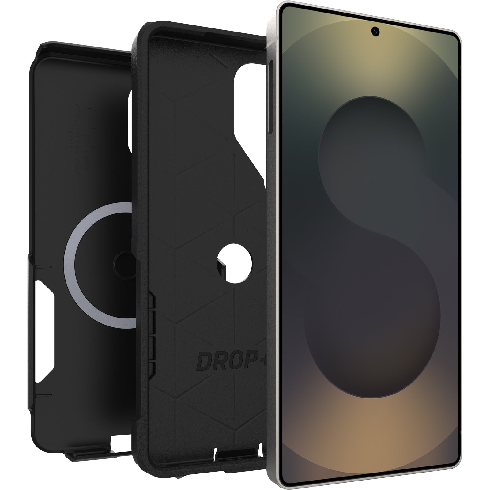 OtterBox Commuter Magnets Samsung Galaxy S26 Ultra 5G (6.9") Case Black - (77-99817), DROP+ 3X Military Standard, Dual-Layer, 7 Years Warranty - Image 2