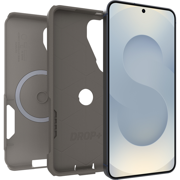 OtterBox Commuter Magnets Samsung Galaxy S26 5G (6.3") Case Cottonwood Glen (Light Grey) - (77-99818), DROP+ 3X Military Standard, 7 Years Warranty - Image 2
