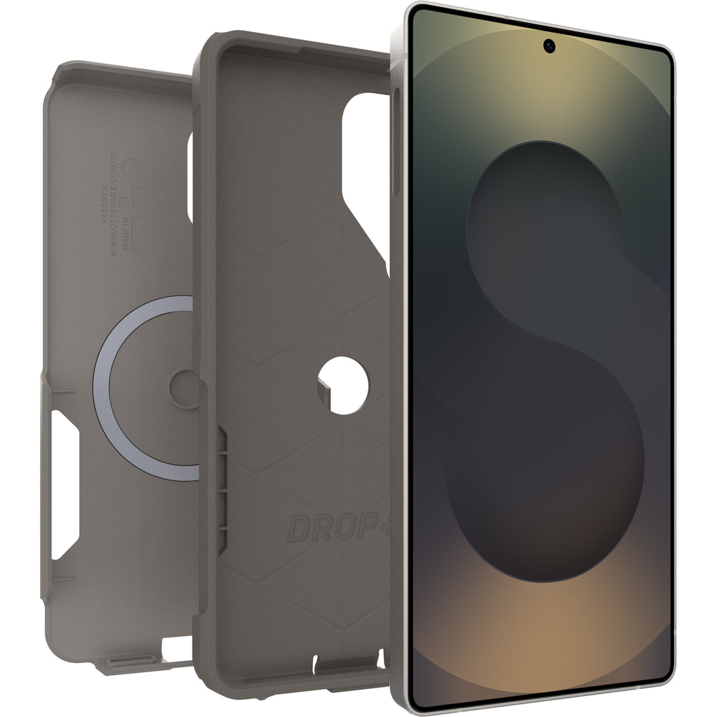OtterBox Commuter Magnets Samsung Galaxy S26 Ultra 5G (6.9") Case Cottonwood Glen (Light Grey) -(77-99820),DROP+ 3X Military Standard,7 Years Warranty - Image 2