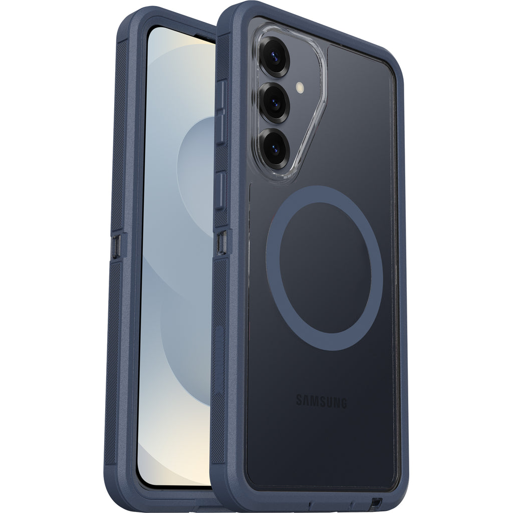 OtterBox Defender Pro XT Clear Samsung Galaxy S26+ 5G(6.7") Case Mountain Storm (Clear/Blue) - (77-99900), DROP+ 7X Military Standard,7 Years Warranty - Image 1