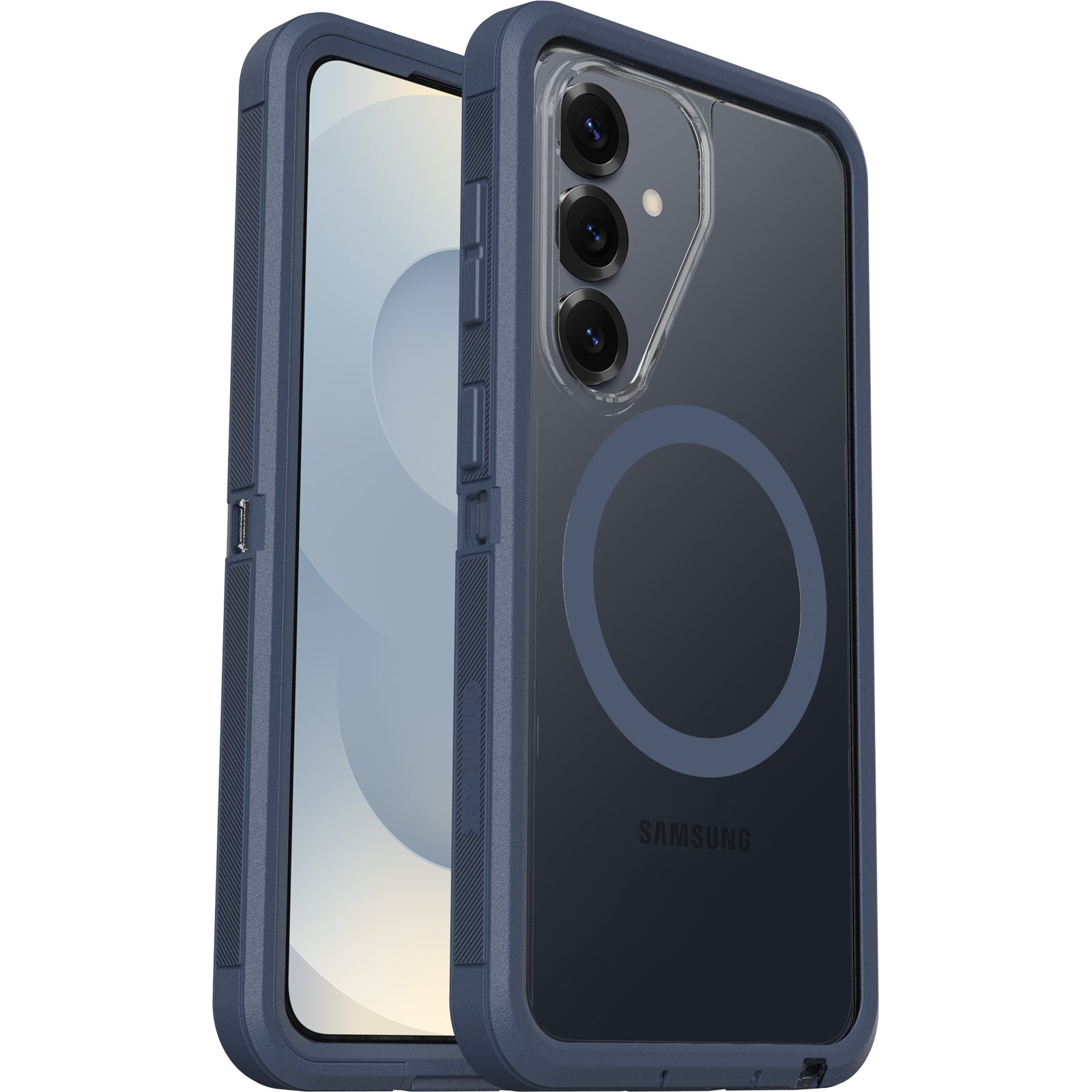 OtterBox Defender Pro XT Clear Samsung Galaxy S26 5G (6.3") Case Mountain Storm (Clear/Blue) - (77-99901), DROP+ 7X Military Standard,7 Years Warranty - Image 5