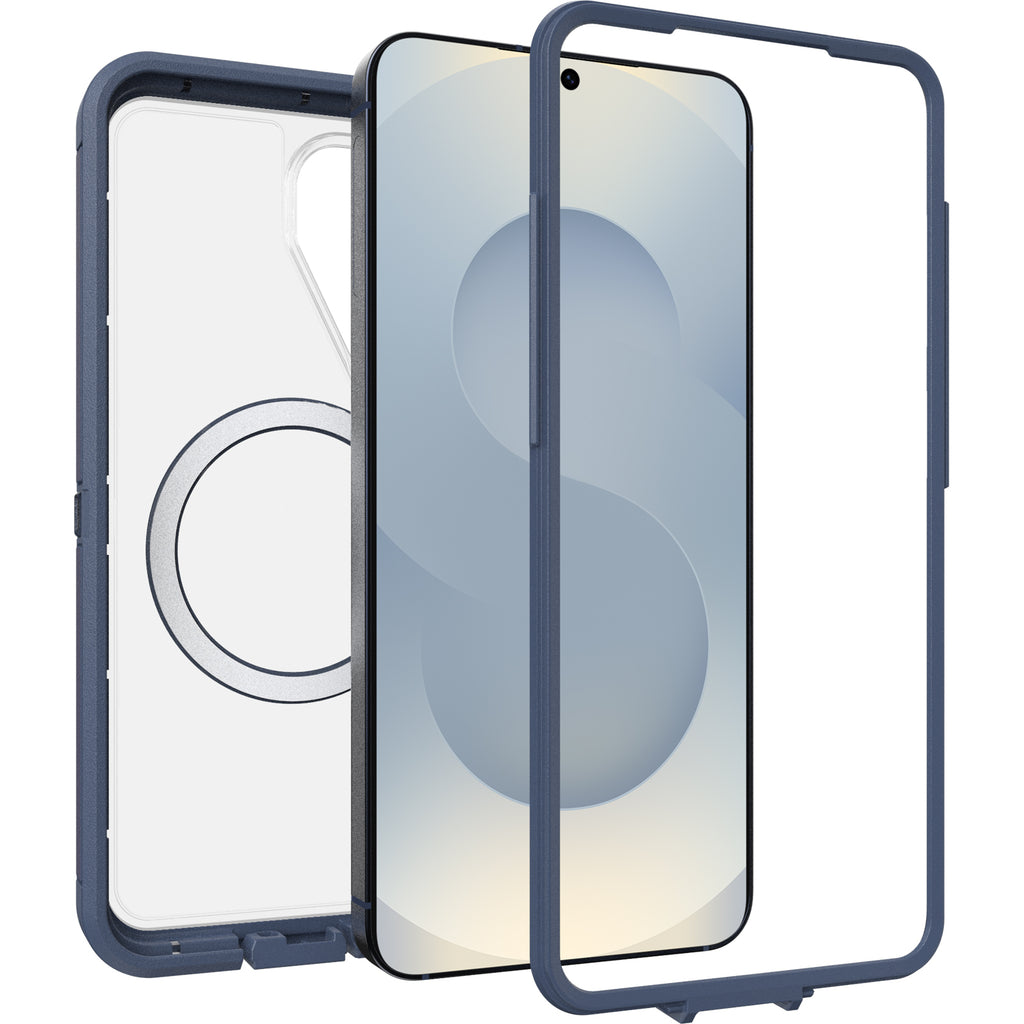 OtterBox Defender Pro XT Clear Samsung Galaxy S26 5G (6.3") Case Mountain Storm (Clear/Blue) - (77-99901), DROP+ 7X Military Standard,7 Years Warranty - Image 2