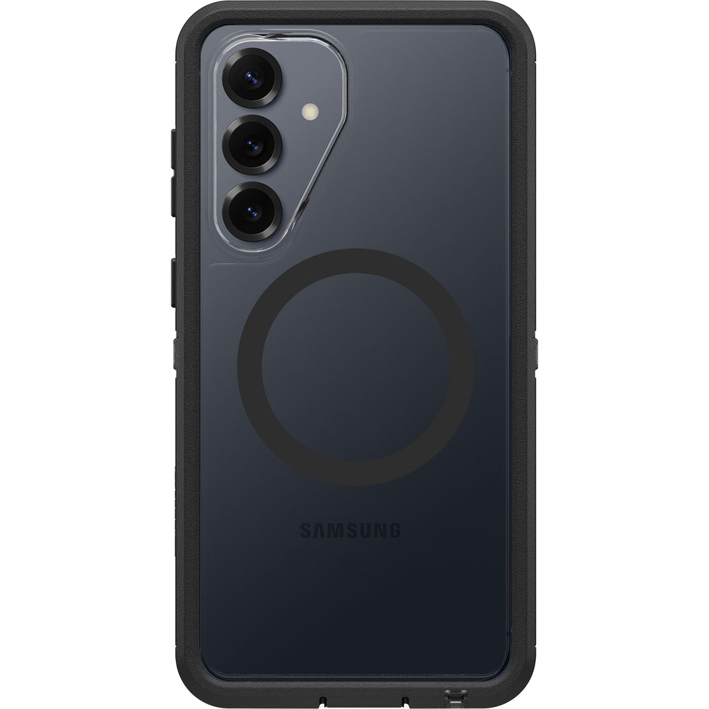 OtterBox Defender Pro XT Clear Samsung Galaxy S26+ 5G (6.7") Case Dark Side - (Clear/Black) - No Retail Packaging - (77-99912), 7 Years Warranty - Image 4