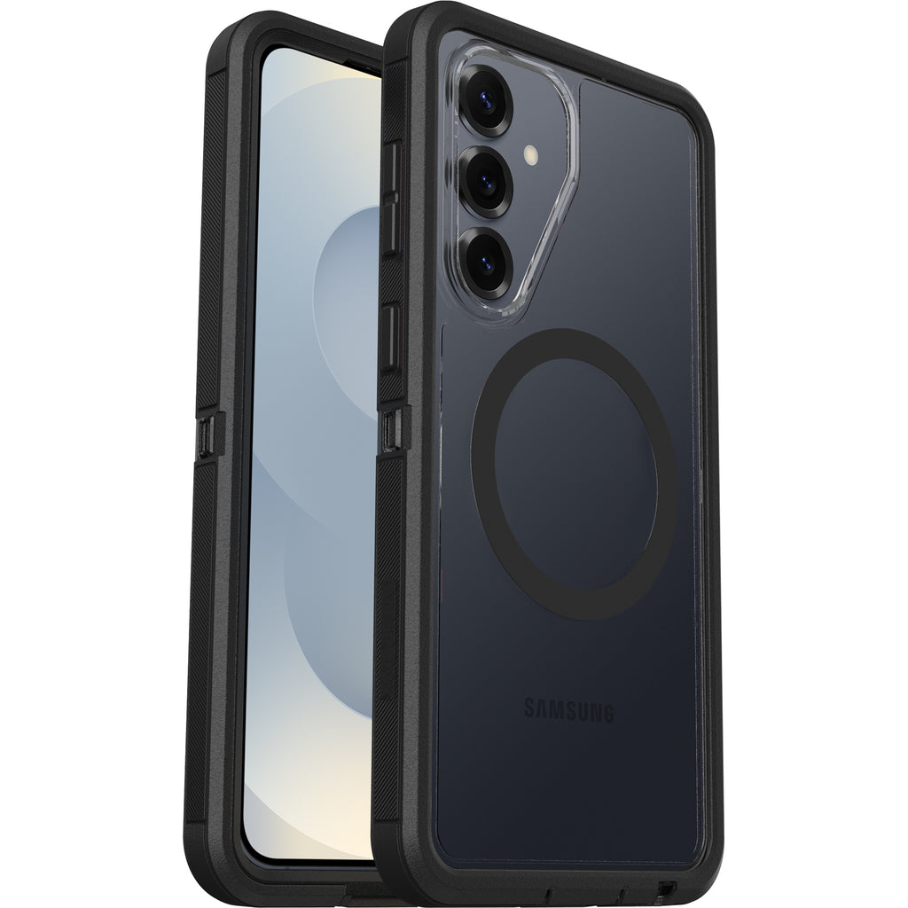 OtterBox Defender Pro XT Clear Samsung Galaxy S26+ 5G (6.7") Case Dark Side - (Clear/Black) - No Retail Packaging - (77-99912), 7 Years Warranty - Image 5