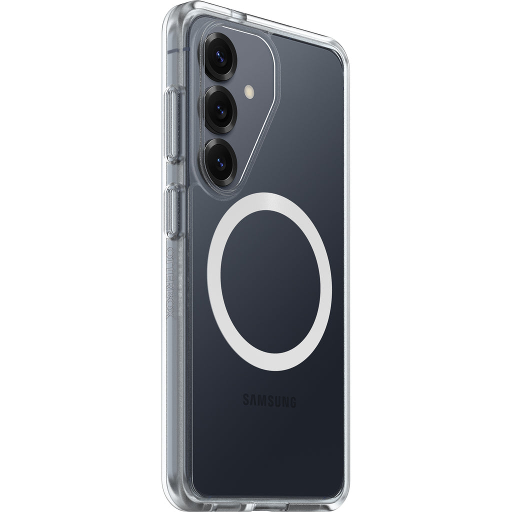 OtterBox React Magnets Samsung Galaxy S26 5G (6.3") Case Black Crystal (Clear/Black) - (77-99935),DROP+ Military Standard, 7 Years Warranty - Image 2