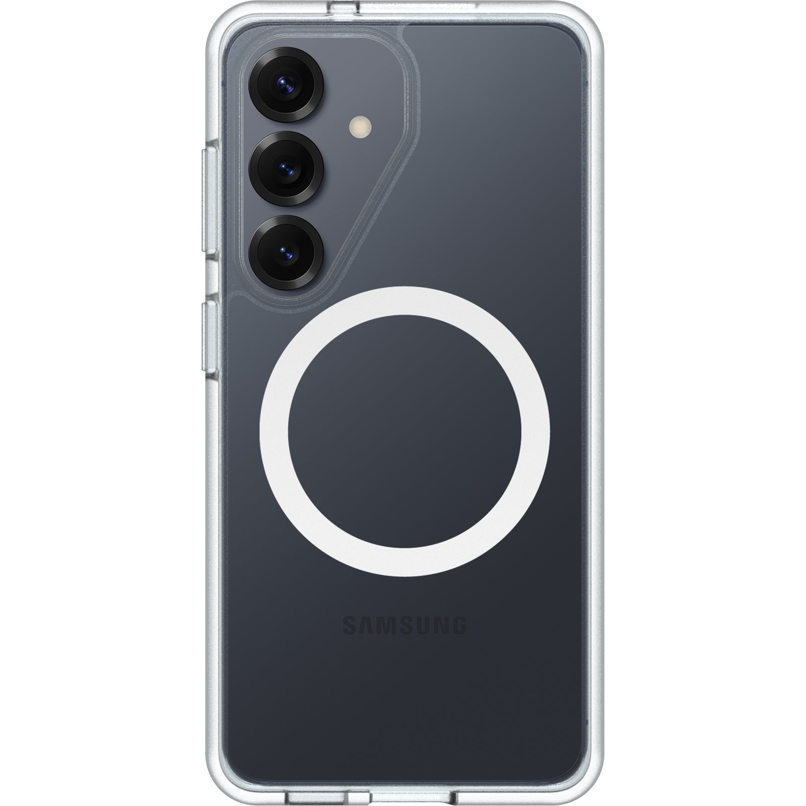 OtterBox React Magnets Samsung Galaxy S26 5G (6.3") Case Black Crystal (Clear/Black) - (77-99935),DROP+ Military Standard, 7 Years Warranty - Image 4