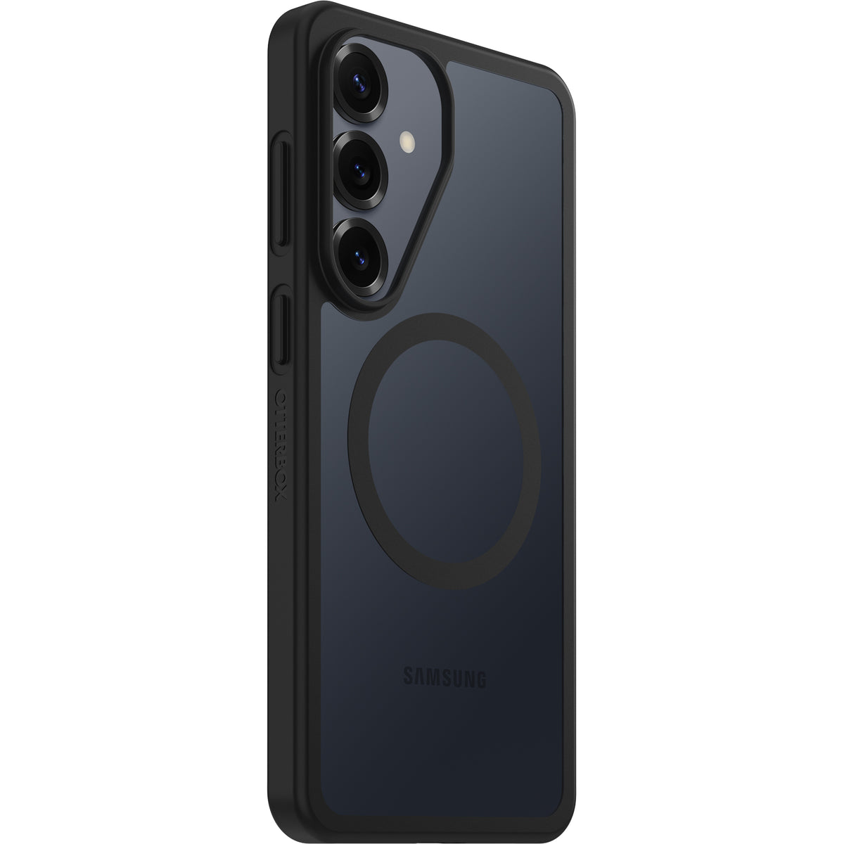 OtterBox React Magnets Samsung Galaxy S26+ 5G (6.7") Case Black Crystal (Clear/Black) - (77-99936),DROP+ Military Standard, 7 Years Warranty - Image 2