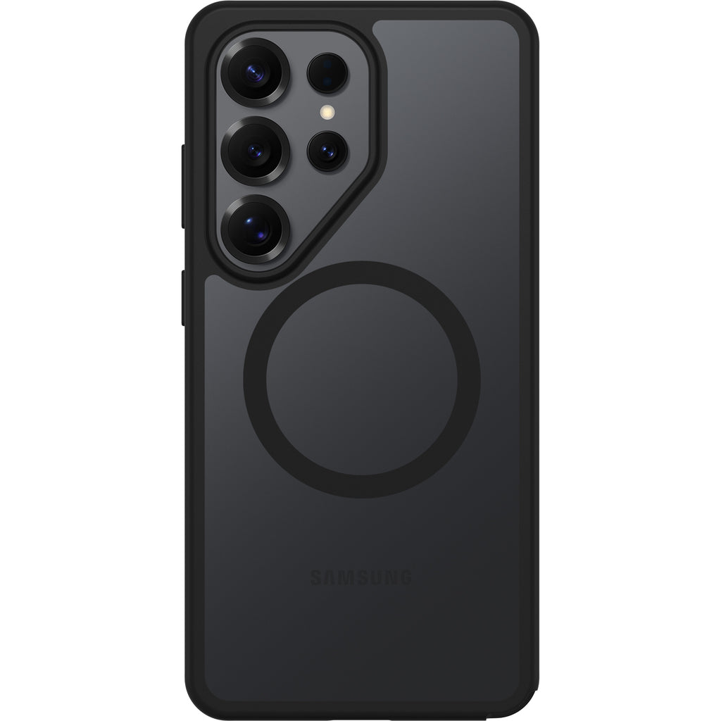 OtterBox React Magnets Samsung Galaxy S26 Ultra 5G (6.9") Case Black Crystal (Clear/Black) - (77-99937),DROP+ Military Standard, 7 Years Warranty - Image 4