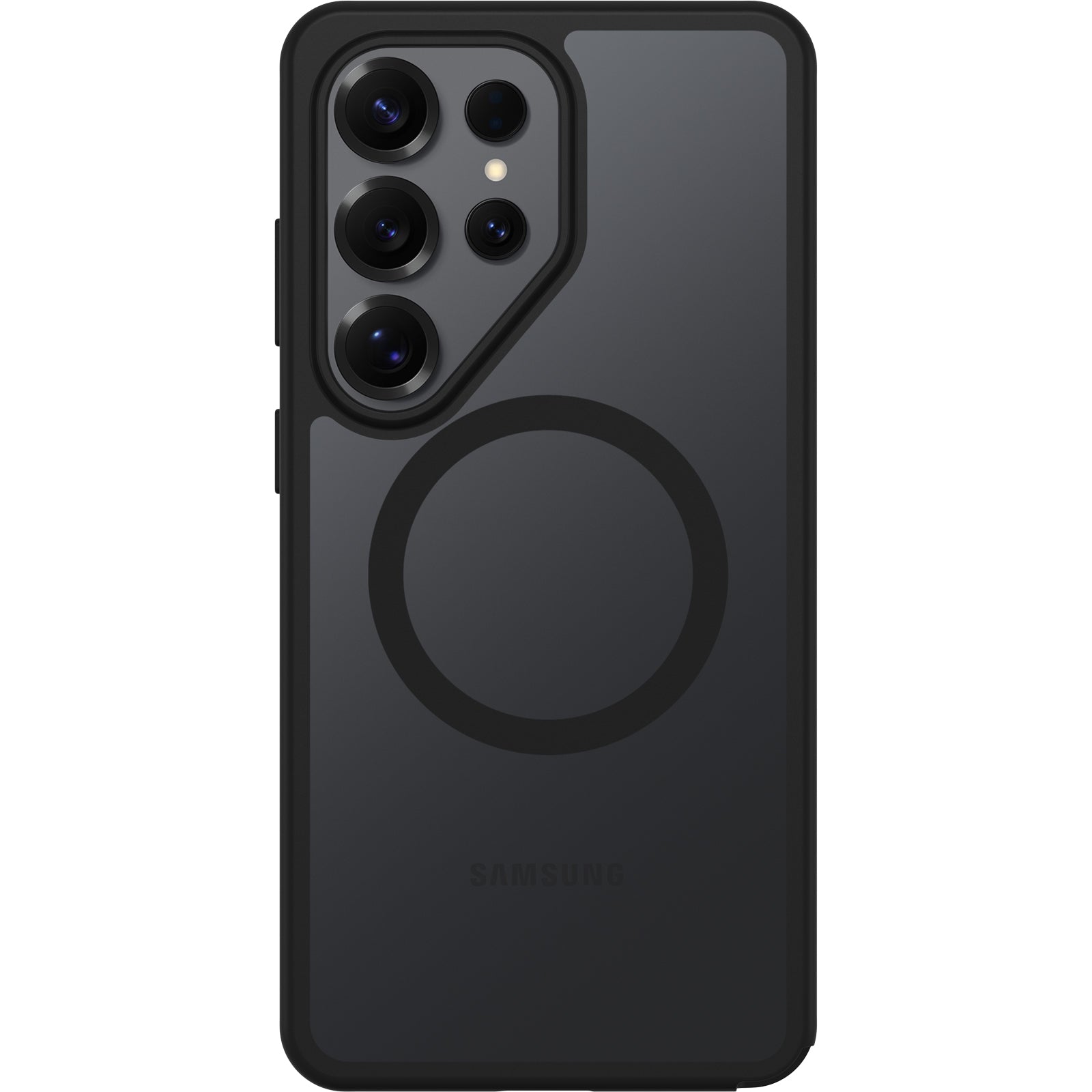 OtterBox React Magnets Samsung Galaxy S26 Ultra 5G (6.9") Case Black Crystal (Clear/Black) - (77-99937),DROP+ Military Standard, 7 Years Warranty - Image 4