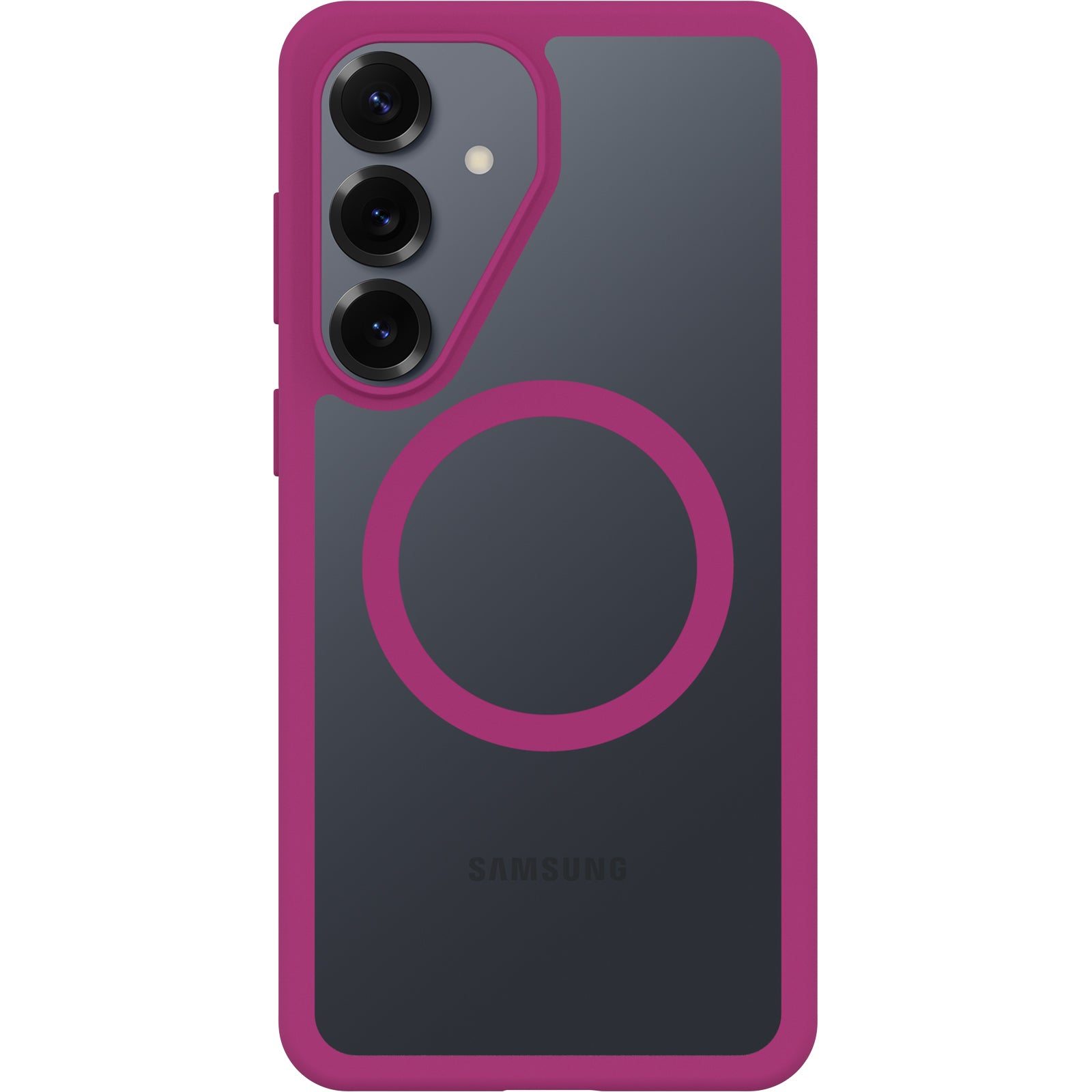 OtterBox React Magnets Samsung Galaxy S26+ 5G (6.7") Case Rose Crystal (Clear/Pink) - (77-99945),DROP+ Military Standard,Raised Edges,7 Years Warranty - Image 4