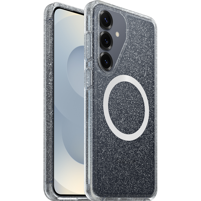 OtterBox React Magnets Samsung Galaxy S26+ 5G (6.7") Case Stardust (Clear) - (77-99948),DROP+ Military Standard, Raised Edges, 7 Years Warranty - Image 1