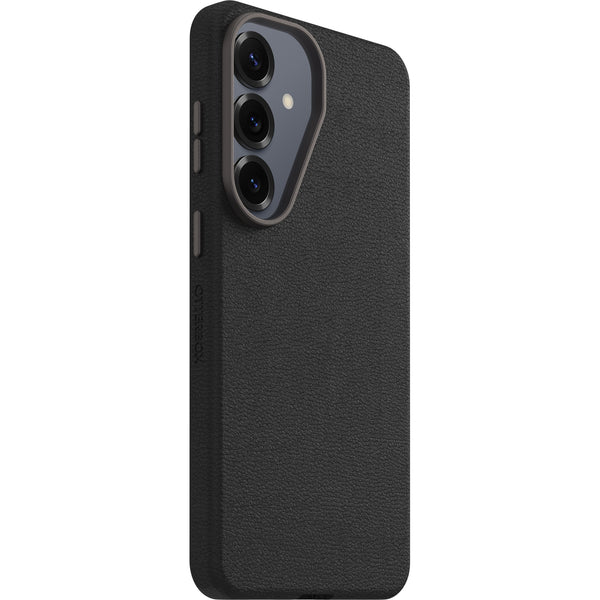 OtterBox Symmetry Cactus Leather Samsung S26+ 5G (6.7") Case Noir Ash Black - (77-99957), DROP+ 3X Military Standard, 7 Years Warranty